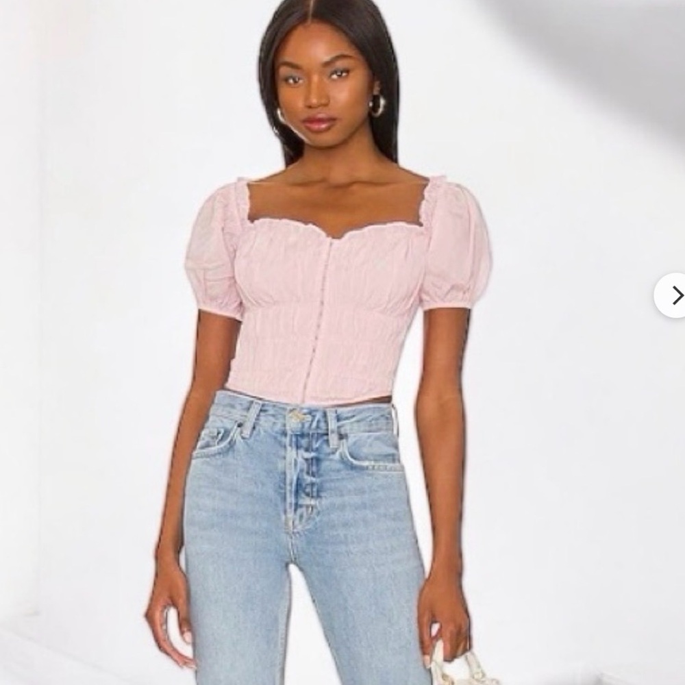 Astr empress corset pink Top